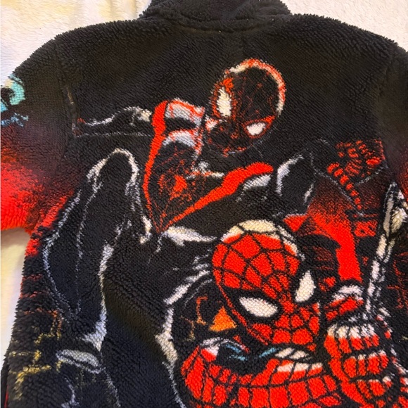 Marvel Spider-Man Kids Costume Jacket - Black and Red - Picture 4 of 12
